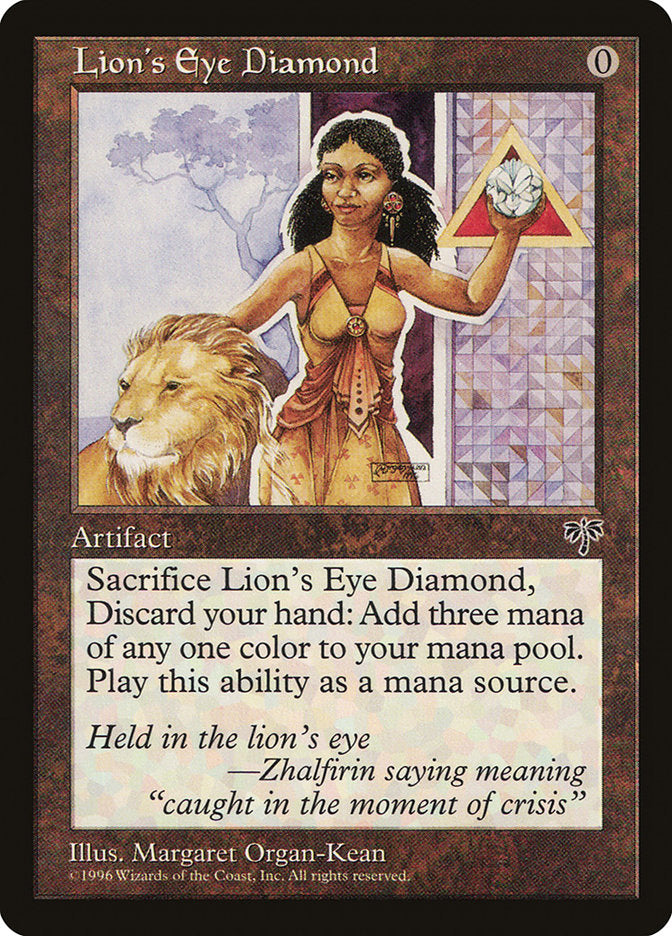Lion's Eye Diamond [Mirage] Magic: The Gathering