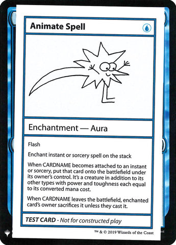 Animate Spell [Mystery Booster Playtest Cards] Magic: The Gathering