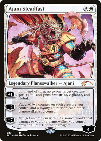 Ajani Steadfast [Secret Lair Drop Series] Magic: The Gathering