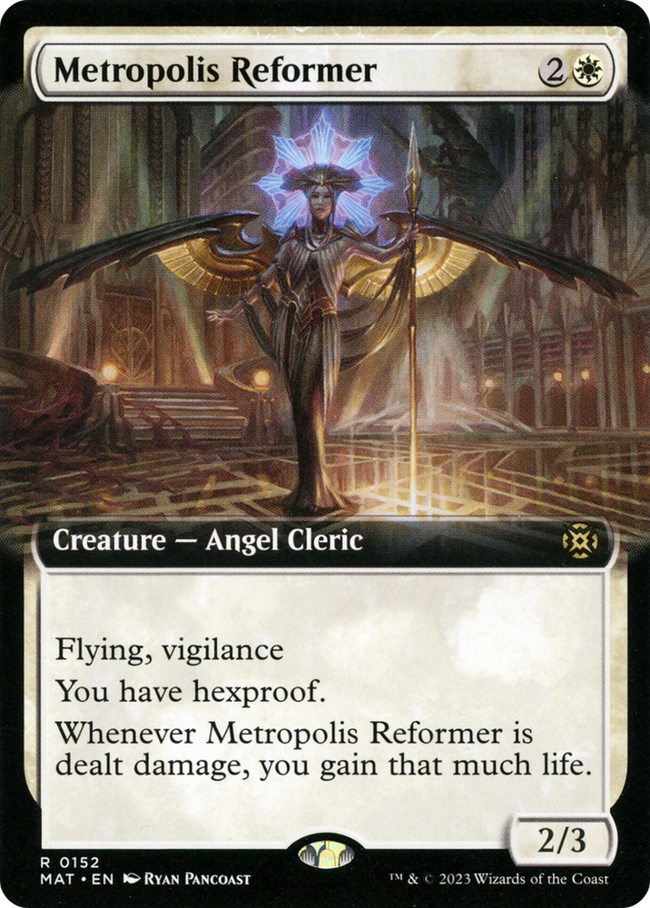 Metropolis Reformer (Extended Art) [March of the Machine: The Aftermath] Magic: The Gathering
