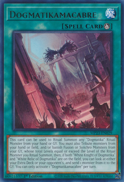 Dogmatikamacabre [MP23-EN029] Rare - Yugioh Cards For Your TCG Needs!