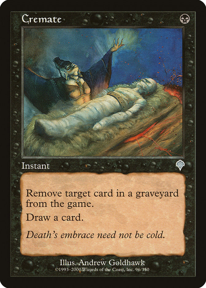 Cremate [Invasion] Magic: The Gathering