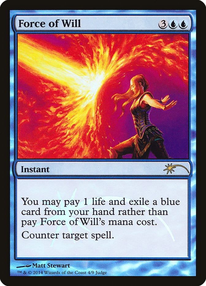 Force of Will [Judge Gift Cards 2014] Magic: The Gathering