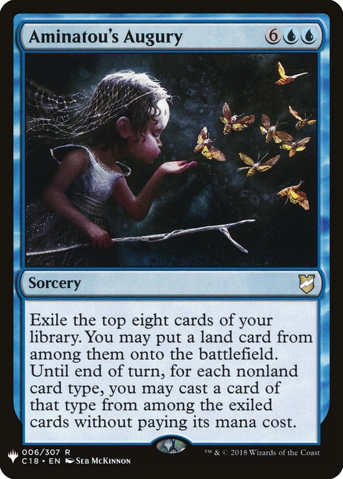 Aminatou's Augury [Mystery Booster] Magic: The Gathering
