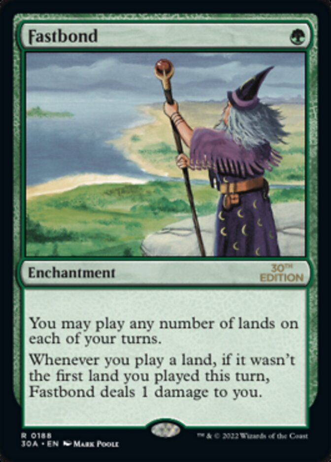 Fastbond [30th Anniversary Edition] Magic: The Gathering