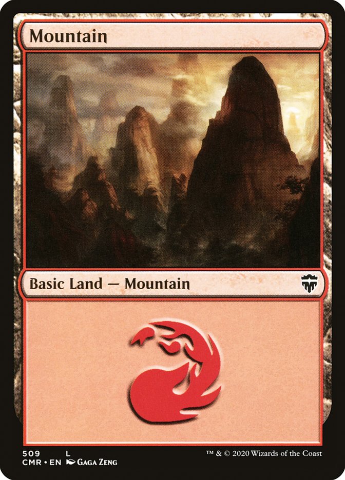 Mountain (509) [Commander Legends] Magic: The Gathering