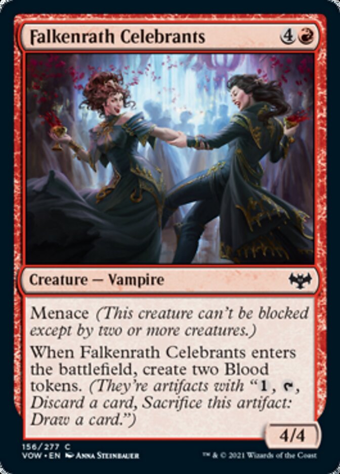 Falkenrath Celebrants [Innistrad: Crimson Vow] Magic: The Gathering