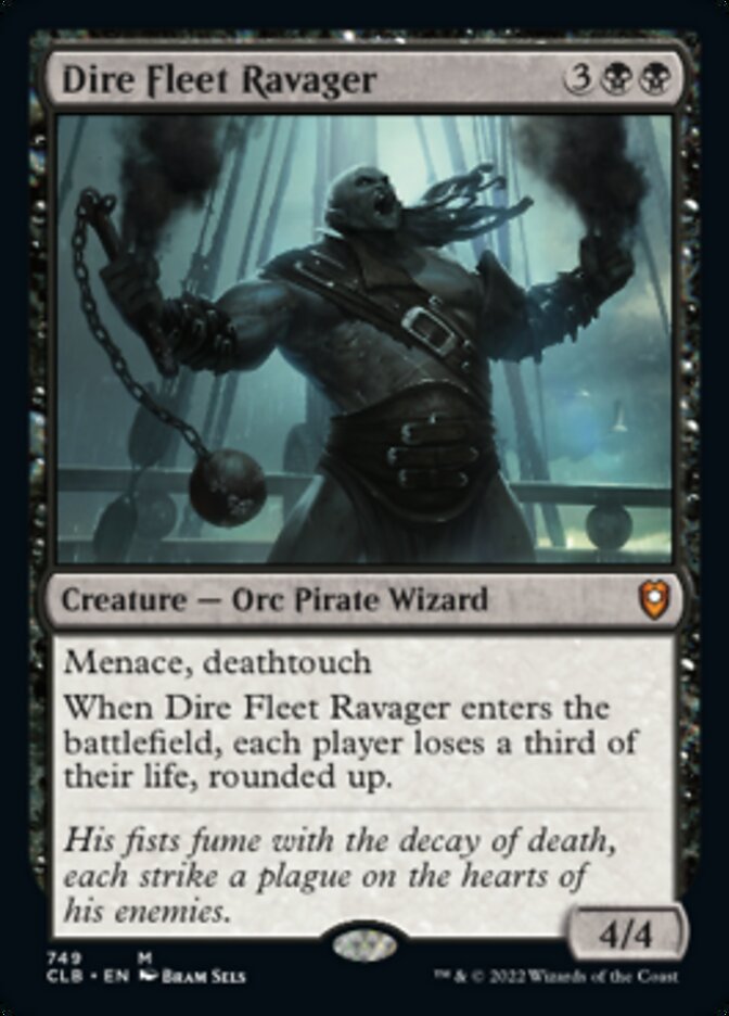 Dire Fleet Ravager [Commander Legends: Battle for Baldur's Gate] Magic: The Gathering