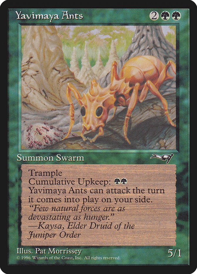 Yavimaya Ants [Alliances] Magic: The Gathering