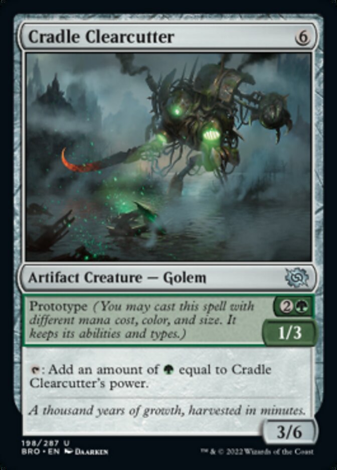 Cradle Clearcutter [The Brothers' War] Magic: The Gathering