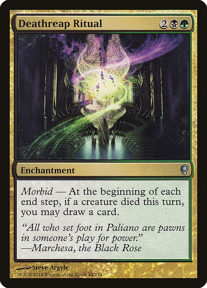 Deathreap Ritual [Conspiracy] Magic: The Gathering