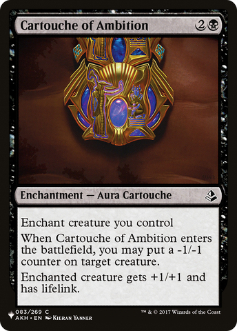 Cartouche of Ambition [The List] Magic: The Gathering