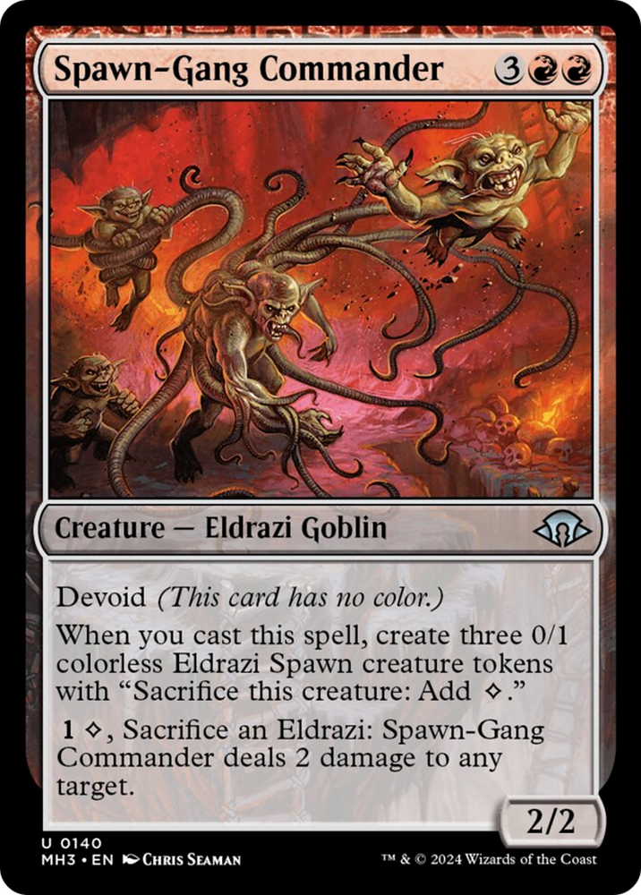 Spawn-Gang Commander [Modern Horizons 3] Magic: The Gathering