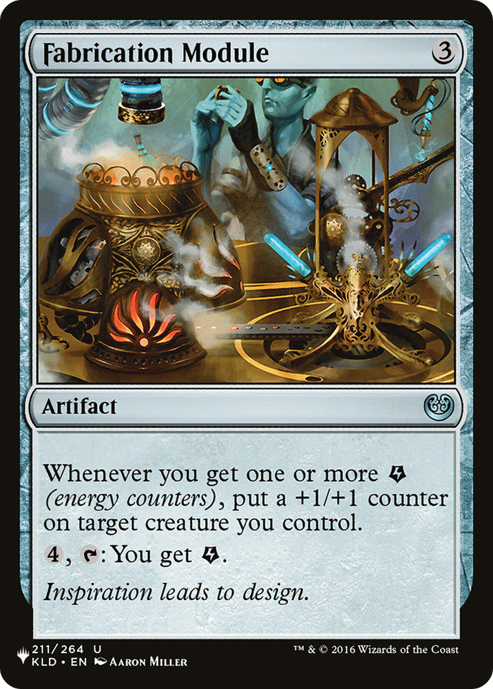 Fabrication Module [The List] Magic: The Gathering