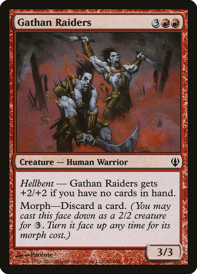 Gathan Raiders [Archenemy] Magic: The Gathering