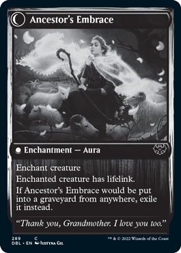 Kindly Ancestor // Ancestor's Embrace [Innistrad: Double Feature] Magic: The Gathering