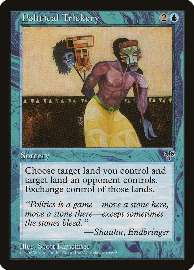 Political Trickery [Mirage] Magic: The Gathering
