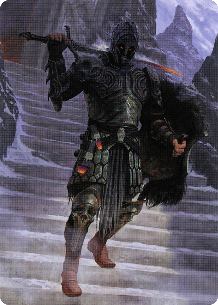 Dakkon, Shadow Slayer Art Card (49) [Modern Horizons 2 Art Series] Magic: The Gathering