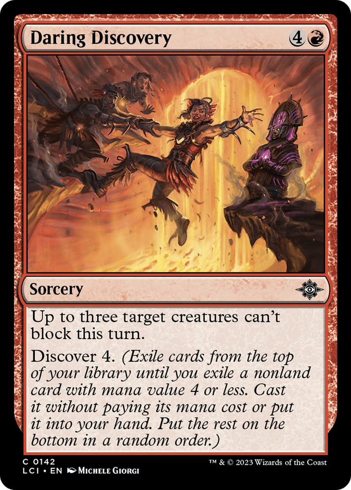 Daring Discovery [The Lost Caverns of Ixalan] Magic: The Gathering