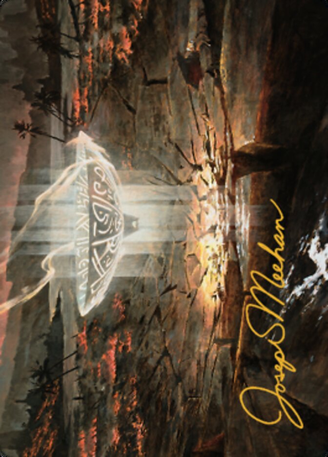 Urza's Sylex Art Card (Gold-Stamped Signature) [The Brothers' War Art Series] Magic: The Gathering