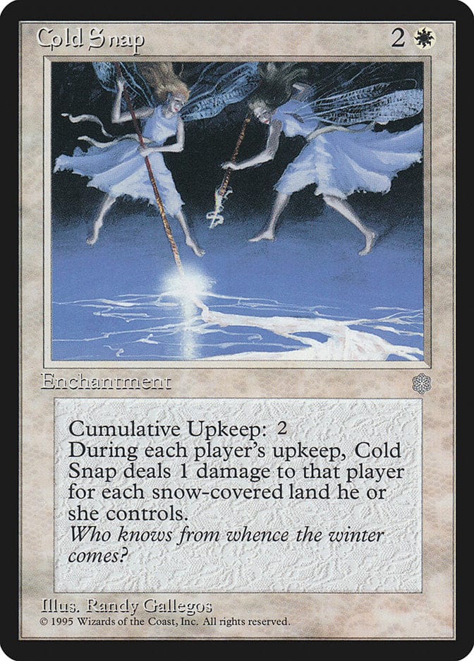 Cold Snap [Ice Age] Magic: The Gathering
