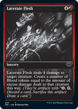 Lacerate Flesh [Innistrad: Double Feature] Magic: The Gathering