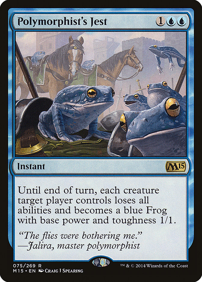 Polymorphist's Jest [Magic 2015] Magic: The Gathering