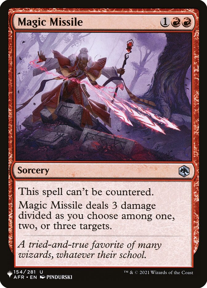 Magic Missile [The List] Magic: The Gathering