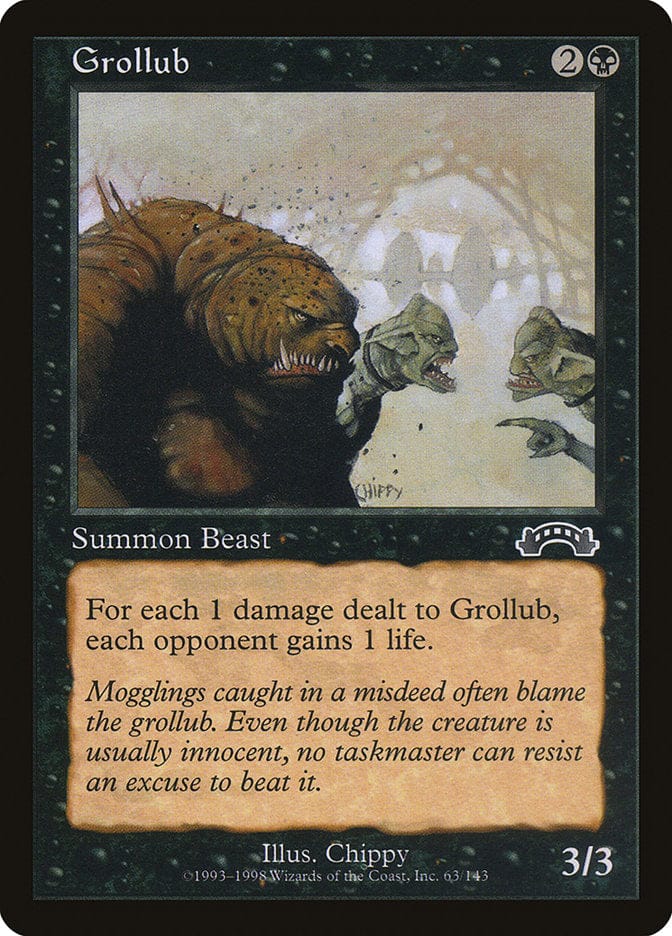 Grollub [Exodus] Magic: The Gathering