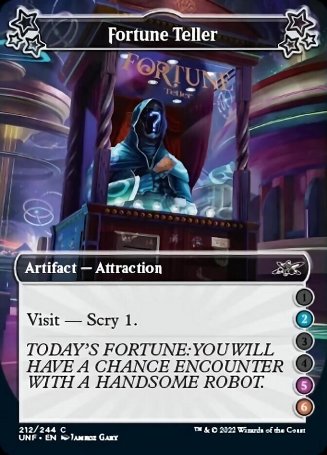 Fortune Teller (2-5-6) [Unfinity] Magic: The Gathering