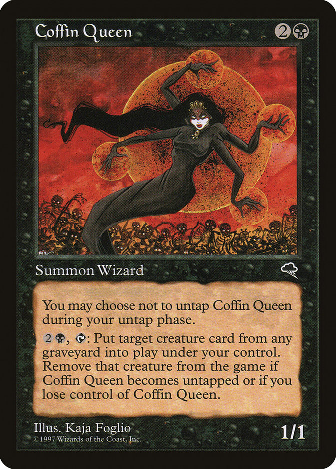 Coffin Queen [Tempest] Magic: The Gathering