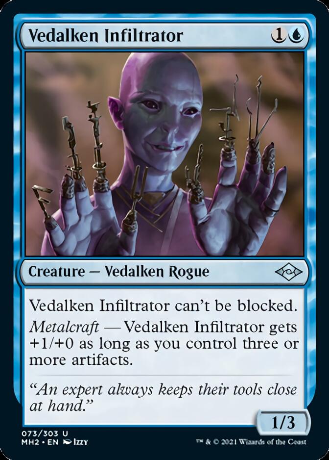 Vedalken Infiltrator [Modern Horizons 2] Magic: The Gathering