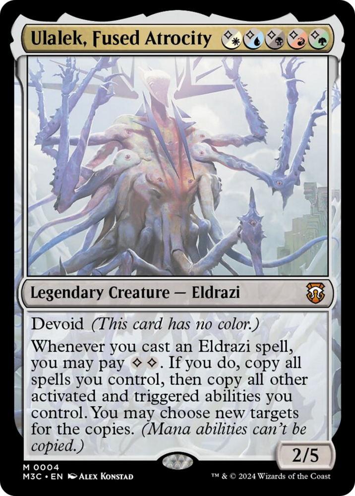 Ulalek, Fused Atrocity [Modern Horizons 3 Commander] Magic: The Gathering