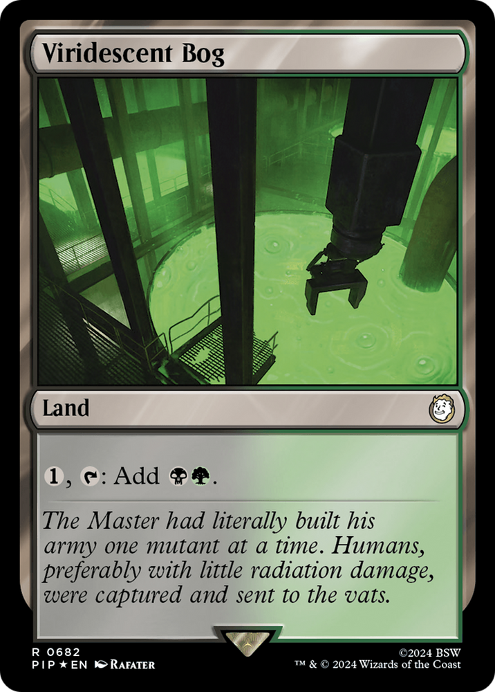 Viridescent Bog (Surge Foil) [Fallout] Magic: The Gathering