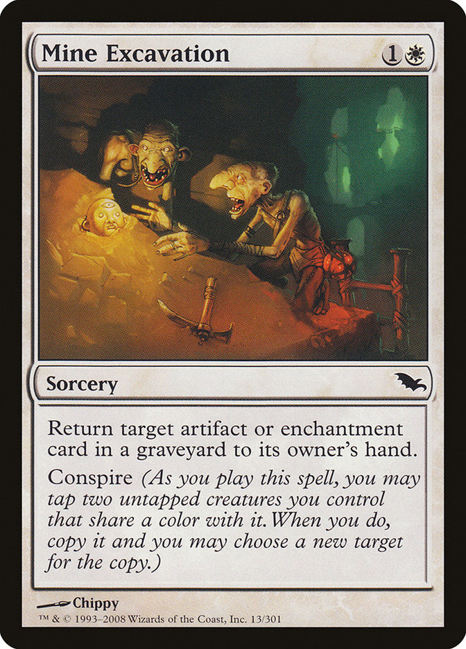 Mine Excavation [Shadowmoor] Magic: The Gathering