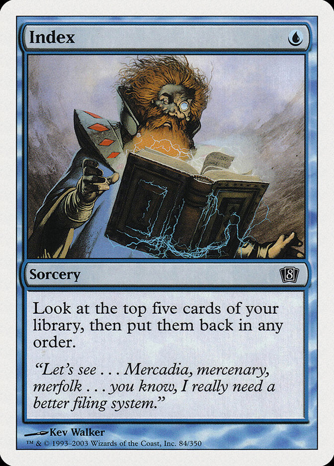 Index [Eighth Edition] Magic: The Gathering