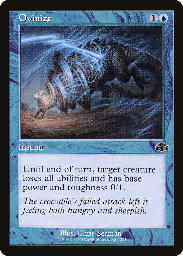 Ovinize (Retro) [Dominaria Remastered] Magic: The Gathering