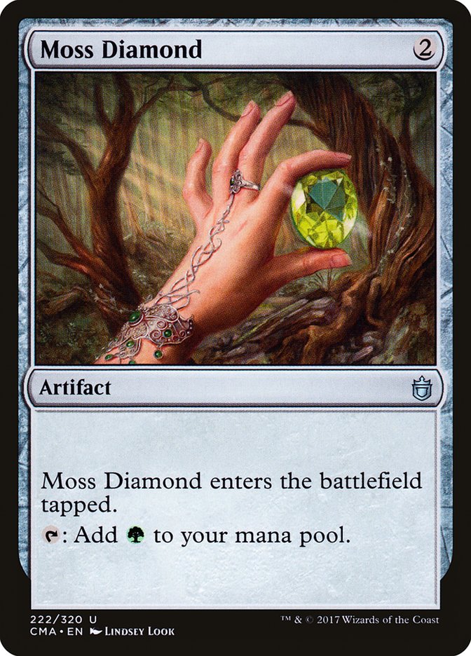 Moss Diamond [Commander Anthology] Magic: The Gathering