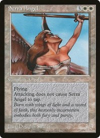 Serra Angel (Oversized) [Oversize Cards] Magic: The Gathering