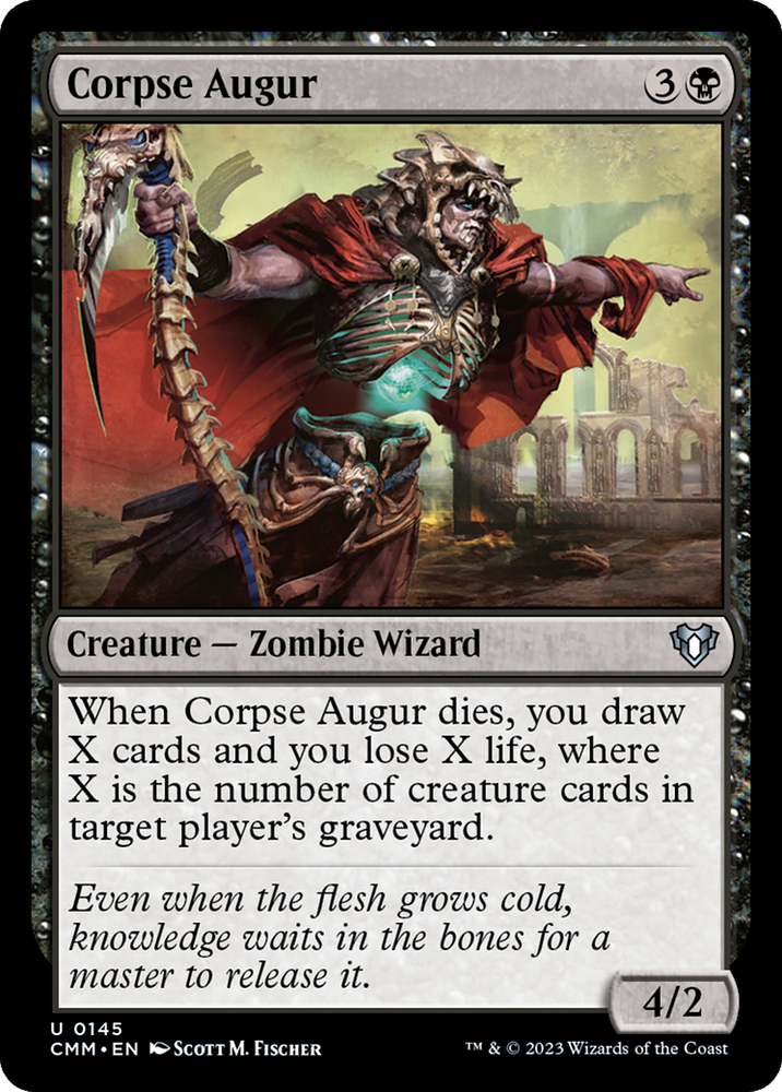 Corpse Augur [Commander Masters] Magic: The Gathering