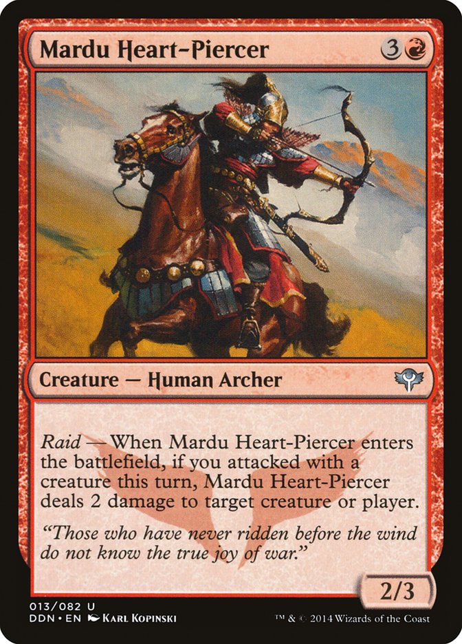 Mardu Heart-Piercer [Duel Decks: Speed vs. Cunning] Magic: The Gathering