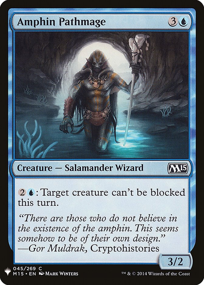 Amphin Pathmage [Mystery Booster] Magic: The Gathering