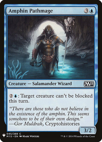 Amphin Pathmage [Mystery Booster] Magic: The Gathering