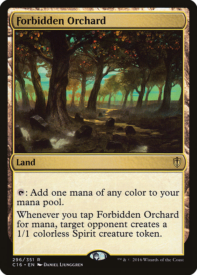 Forbidden Orchard [Commander 2016] Magic: The Gathering