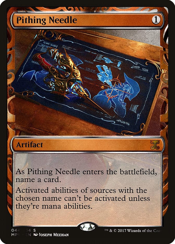 Pithing Needle [Kaladesh Inventions] Magic: The Gathering