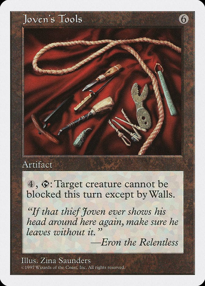 Joven's Tools [Fifth Edition] Magic: The Gathering