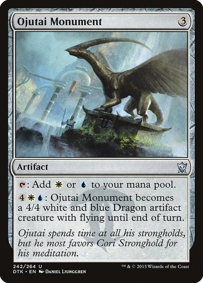 Ojutai Monument [Dragons of Tarkir] Magic: The Gathering