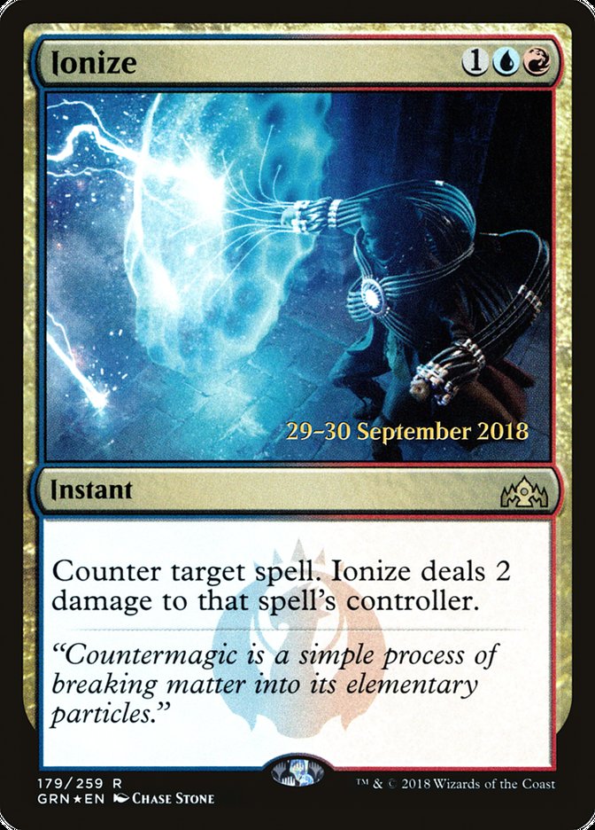 Ionize [Guilds of Ravnica Prerelease Promos] Magic: The Gathering