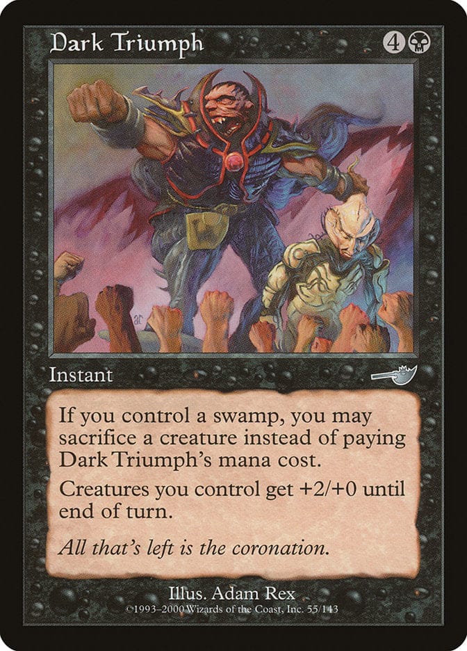 Dark Triumph [Nemesis] Magic: The Gathering