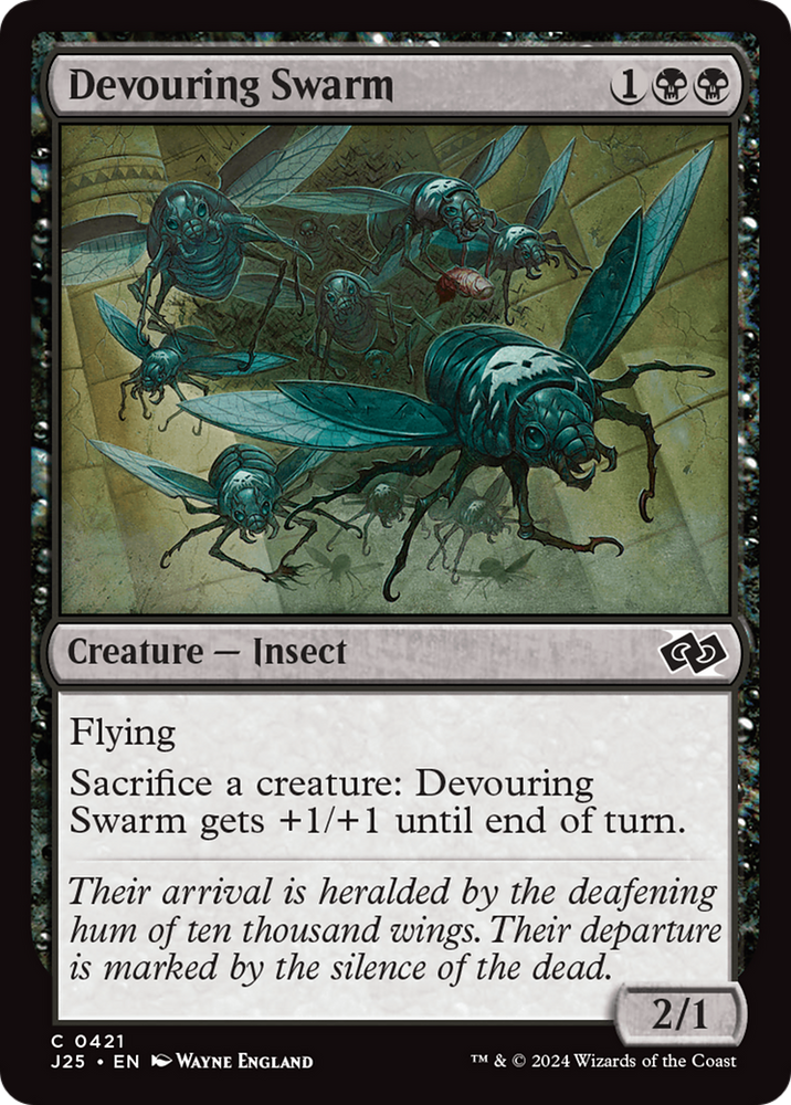 Devouring Swarm [Foundations Jumpstart] Magic: The Gathering